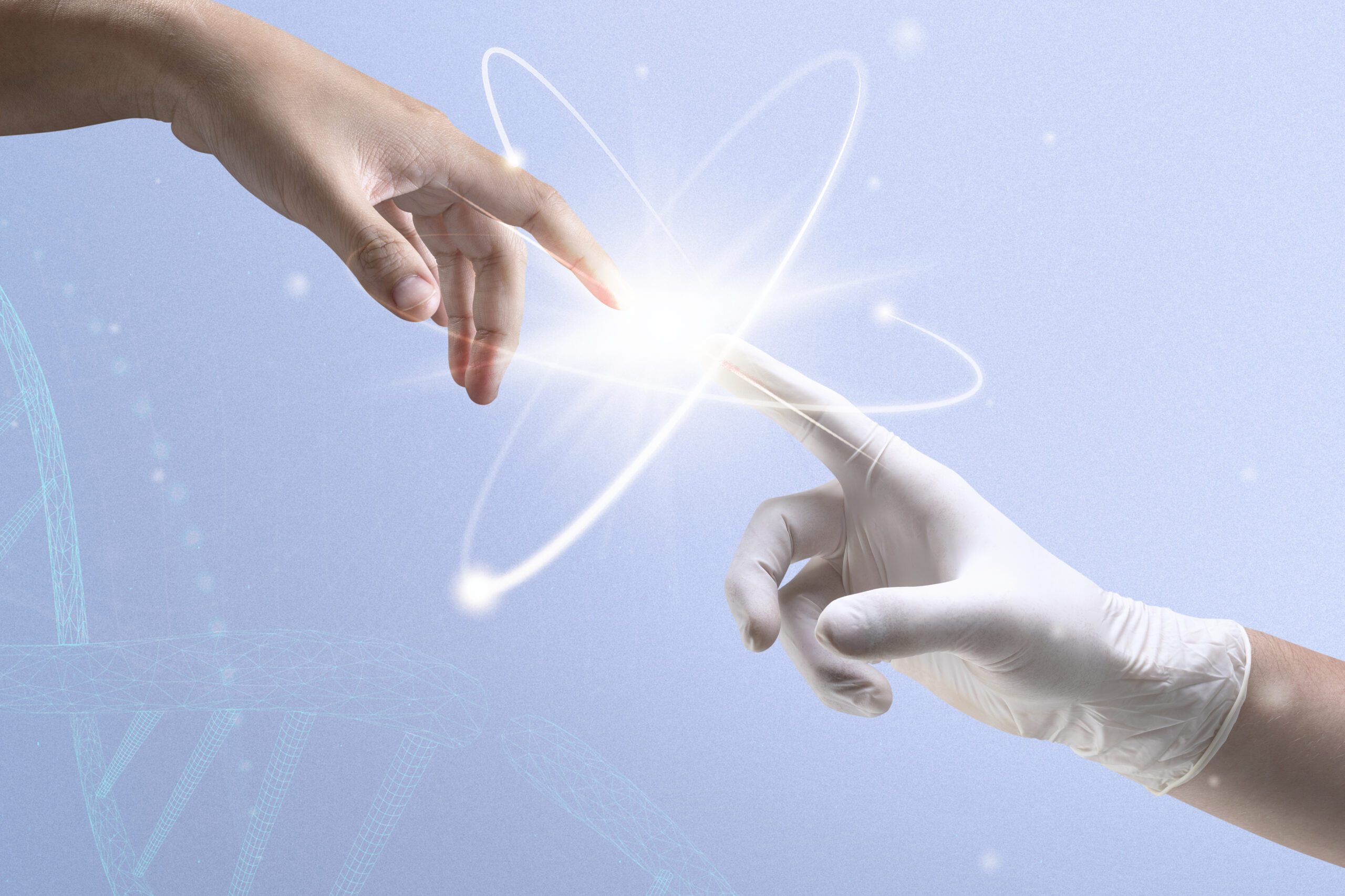 Photo showing advancement and treatment meets